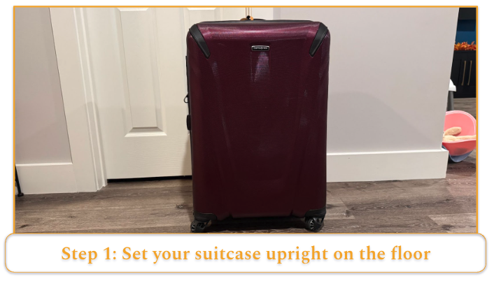 [MK]: How to Measure a Suitcase
