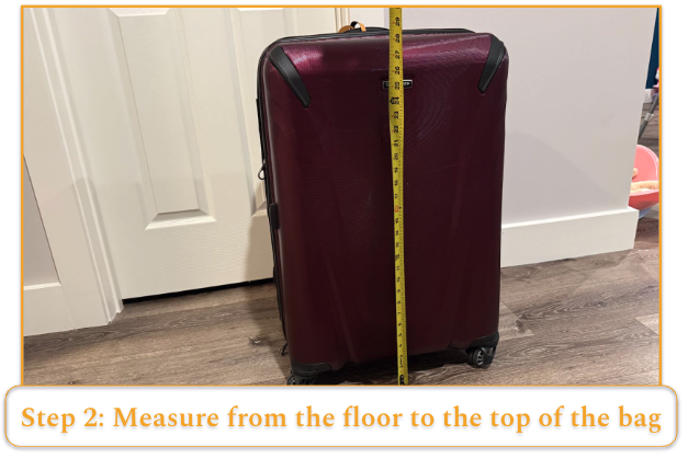 [MK]: How to Measure a Suitcase