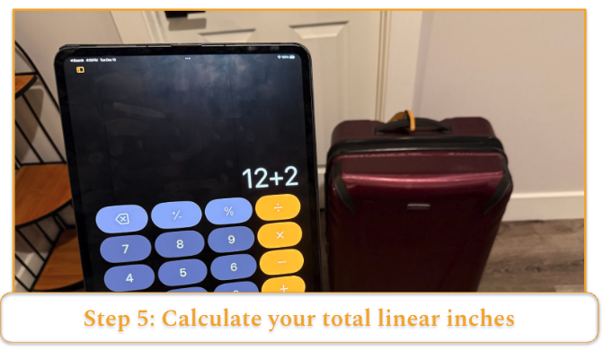 [MK]: How to Measure a Suitcase