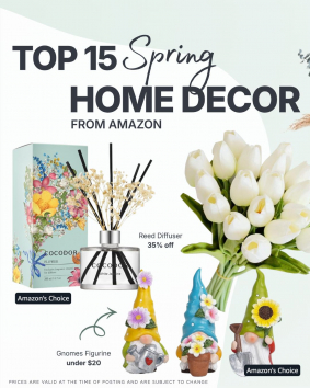 Top 15 Spring Decor Items on Amazon