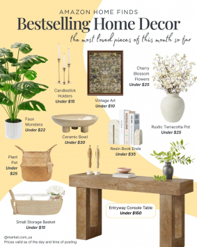 April Bestselling Decor